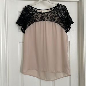 Anthropologie Maeve Lace Top Blouse